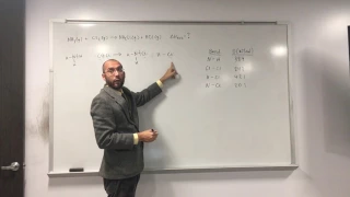 Calculate Enthalpy of Reaction (∆Hrxn) From Bond Dissociation Energy (D) 002