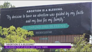 Controversial abortion billboard appears in multiple Texas towns