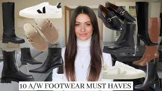 AUTUMN / WINTER MUST HAVE FOOTWEAR | TOP 10 SHOES & BOOTS FOR FALL