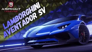 Asphalt 9 - Lamborghini Aventador SV Coupe Test Drive in Rome