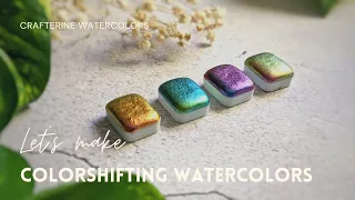 Colorshift Watercolors [Ultrashifts] | Super Shifters | How to make Watercolors at Home