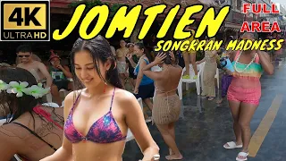 Jomtien Area Wanlai day   Songkran Madness Everywhere   Final Day of Songkran at Jomtien   2024 TH