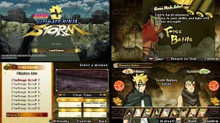 Release ModPack Boruto Ultimate Ninja Storm Mod Naruto Ninja Impact PPSSPP