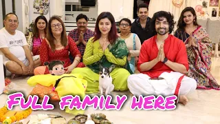 Baby girls first puja “chhati chila” | HINDI | WITH ENGLISH SUBTITLES | Debina Decodes |