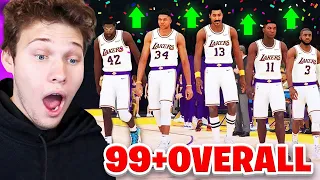 THE BEST NBA 2K19 TEAM POSSIBLE! ALL GALAXY OPAL