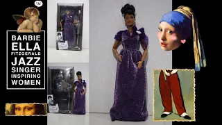 JK Barbie Doll Collection ~ Unbox Inspiring Women  Ella Fitzgerald Jazz Singer Doll