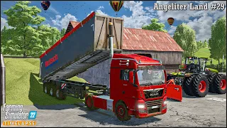 Finishing Making Wholecrop Silage. Spreading Lime🔹#AngeliterLand Ep.29🔹#FarmingSimulator22🔹#4K