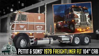 Pettit & Sons’ 1979 freightliner FLT 104” CAB | I'm a retired State Trooper Gone Truckin'