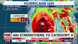 Hurricane Ian Is Now Extremely Dangerous Category 4 Storm