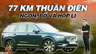 Test 77 km THUẦN ĐIỆN của Volvo XC90 Recharge Ultimate và thực tế là... | GearUp In-depth Review