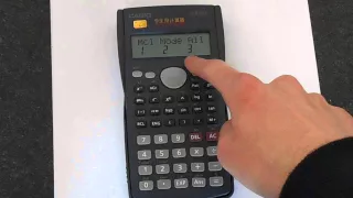 How to Reset A Casio fx-82MS Scientific Calculator