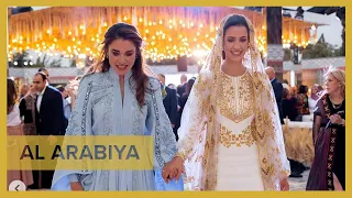 Jordan’s Queen Rania shares video from Rajwa al-Saif’s pre-wedding henna party