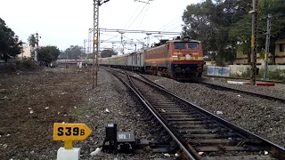 Santragachi to Chennai AC SuperFast Express with Arakkonam WAP-1 | Indian Railways