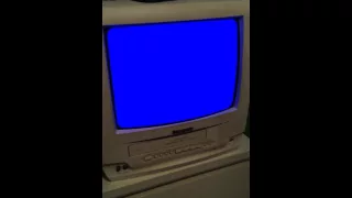 Putting an Orange Nickelodeon VHS Tape in a Sony VCR