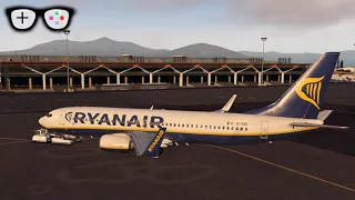 X Plane 11 | Ryanair | Thessaloniki ✈ Athens | ZIBO Mod 737-800