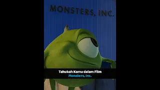 Tahukah kamu dalam film Monsters, Inc. #faktafilm #film