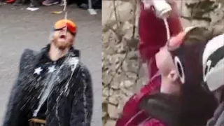 Patrick Mahomes & Travis Kelce Get DRUNK, Act Up & GO WILD At Chiefs Victory Parade!