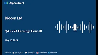 Biocon Ltd Q4 FY2023-24 Earnings Conference Call