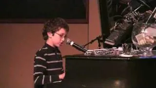 Noah Playing & Singing Piano Man - 10 Years Old!