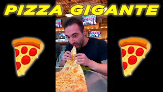 GIANT PIZZA SLICE!! #SHORTS