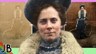 Bicycle Powered Suffragettes! [C1890 Photo Restoration]