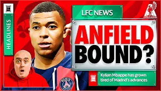 MBAPPE EDGING TOWARDS LIVERPOOL? 'UNIMPRESSED' WITH MADRID OFFER! Liverpool FC Transfer News