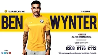 Official TUFC TV | Ben Wynter Signs 29/06/18