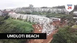 WATCH | Aerial footage shows devastation in Umdloti, KZN after severe runoff and mudslides