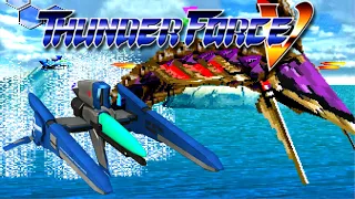 Thunder Force V (Saturn) Playthrough/Longplay