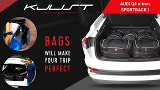 AUDI Q4 e-tron SPORTBACK I KJUST SET OF BAGS FITTED TO YOUR CAR🚗ID: 5902641111013