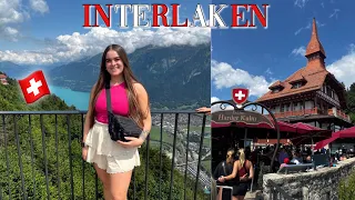 Let's go to Switzerland! Interlaken Vlog