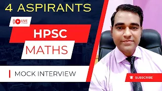 Haryana pgt Math teacher interview | Hpsc pgt Maths Interview questions | PD Classes