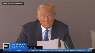 Video of Trump's deposition in civil battery trial made public