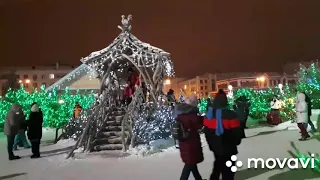 ✅Г.САМАРА 2021г.| ПЛОЩАДЬ КУЙБЫШЕВА В НОВОГОДНИЕ ПРАЗДНИКИ 🎄🎄🎄