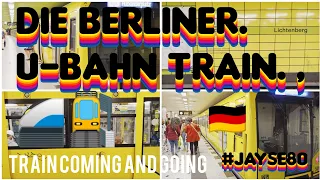 U-Bahn Berlin Train  Station. | (Metro). (Mass Transportation System.) 🇩🇪*