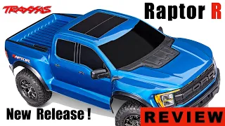 2023 Traxxas Raptor R Review - with "LED LIGHT" Upgrade - NEW !!
