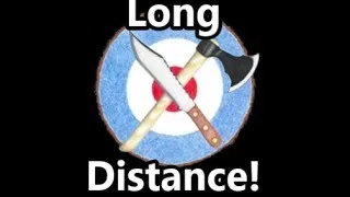 Tomahawk Throwing Long Distance Competition 2013 "Wooo!" - Epic Blade Time