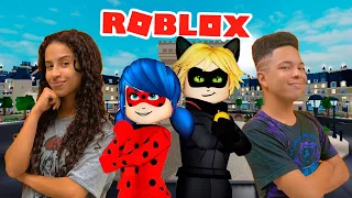 INVADIMOS O NATAL DA LADYBUG NO ROBLOX!!!