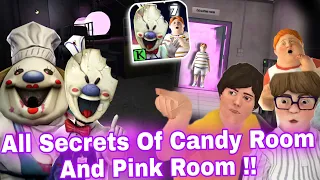 All Secrets Of Candy Room And Pink Room In Ice Scream 7 || Ice Scream 7 Secrets || Ice Scream 7