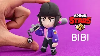 Brawl Stars Clay Art : BIBI (Clay tutorial, 비비)