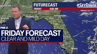 Tampa weather | crystal clear day with mild temps on April 5, 2024