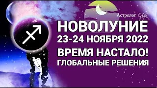 ♐ ВРЕМЯ НАСТАЛО! 23-24 НОЯБРЯ 2022 🌙 НОВОЛУНИЕ в СТРЕЛЬЦЕ ГОРОСКОП для КАЖДОГО ЗНАКА. Астролог Olga