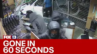 VIDEO: Olympia pot shop the latest in a string of smash-and-grab burglaries | FOX 13