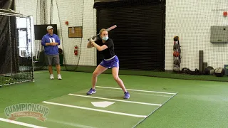 "Double Toss" Softball Hitting Drill to Improve Timing!