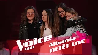 Momenti i eliminimit, skuadra Eneda | Netët Live | Nata 1 | The Voice Kids Albania 2018
