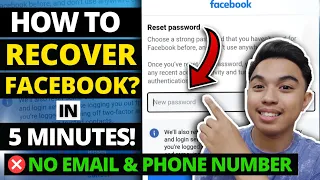 How to Recover Facebook Account Without Email and Phone Number 2024 l FACEBOOK RECOVERY 2024