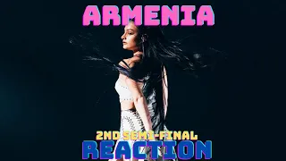 Ukrainian reacts to Brunette - Future Lover | Armenia 🇦🇲 | Second Semi-Final | Eurovision 2023