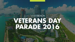 Miami Beach Veterans Day Parade 2016