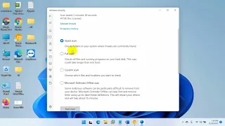 How To Run A Full Virus Scan By Microsoft Defender In Windows 11