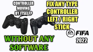 How to FIX any controller or joystick Left/Right Stick Analog Inverted 2024 | Without Any Software |